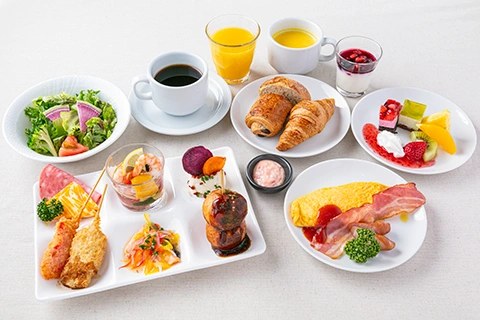 未就学児のお子様は朝食無料