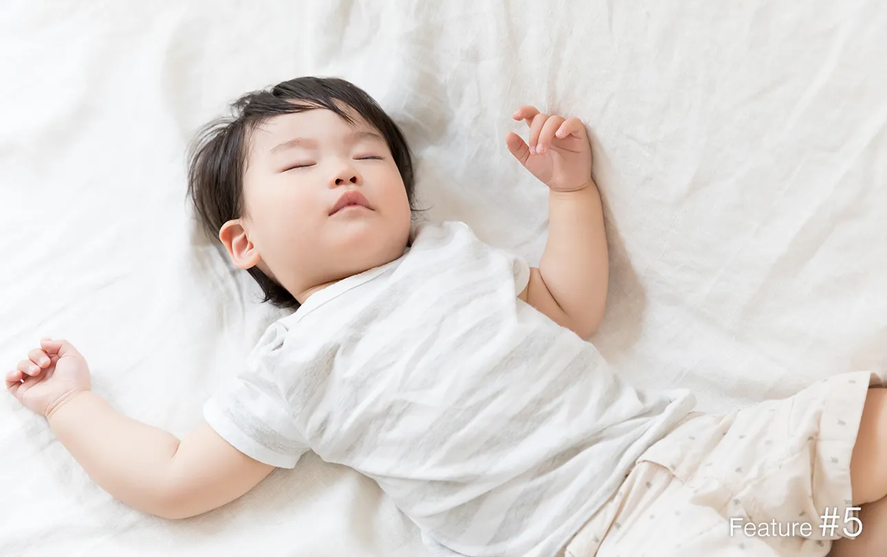 お子様連れのご家族も安心